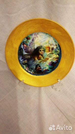 Тарелка интерьерная