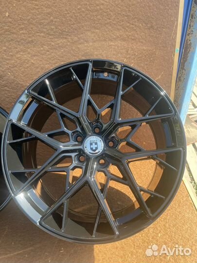 Диски HRE FF10 R18 5x108 черные глянец