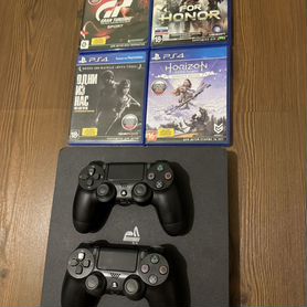 Sony playstation 4 slim 1tb с играми