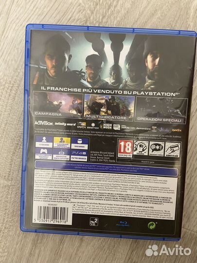 Игра на PS4 Call of Duty