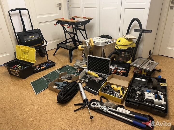 Аренда строительного инструмента и оборудования