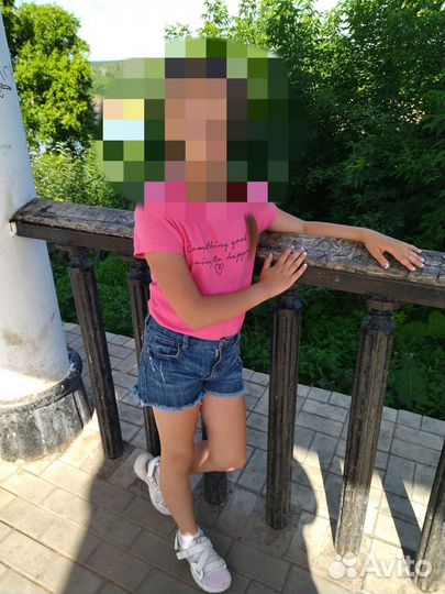 Джинсовые шорты для девочки