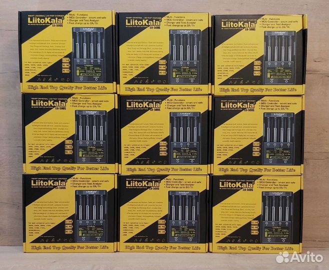 Зарядные устройства LiitoKala Lii-S8 600 500S PD4