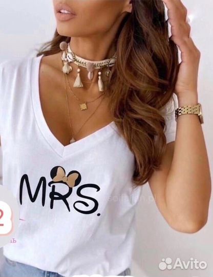 Футболка женская хлопок