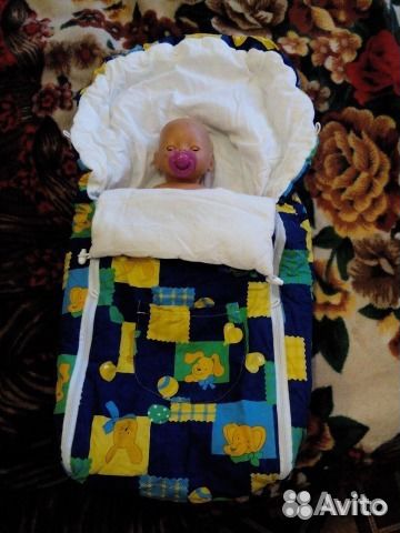 Конверт в коляску или в санки