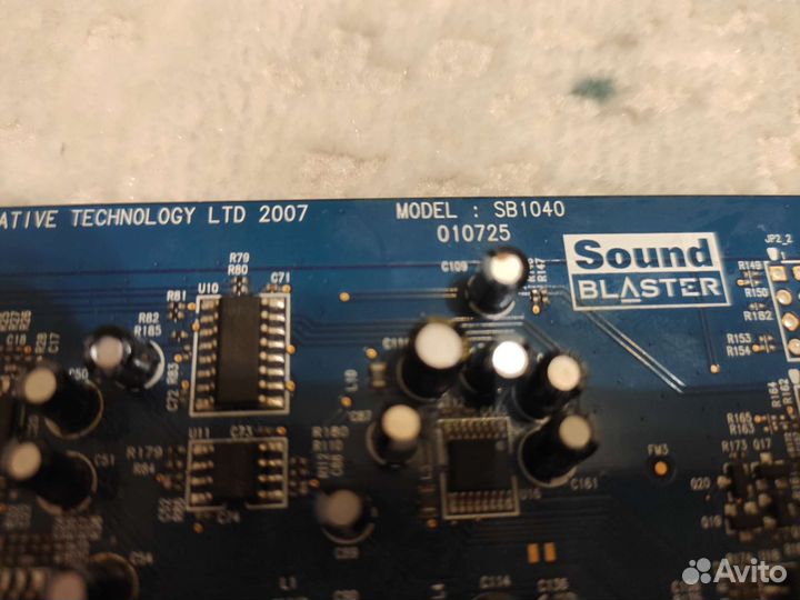Звуковая карта Creative Sound Blaster SB 1040