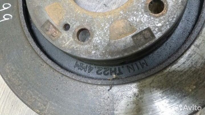 Диск тормозной передний Mitsubishi Outlander CW4W