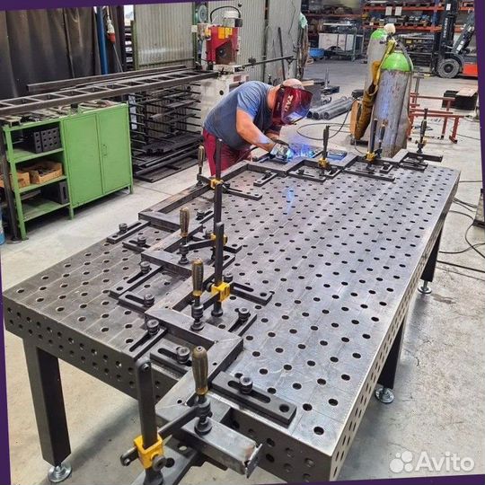 Сварочный 3D стол 2500х1200х150 толщиной 5 мм
