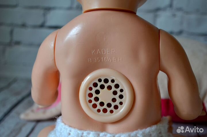 Пупс кукла kader B35 16 1/2 B.H