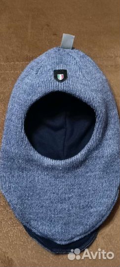 Шапка шлем 42-44 размер зимняя