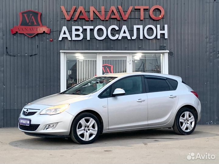Opel Astra 1.6 AT, 2012, 72 729 км