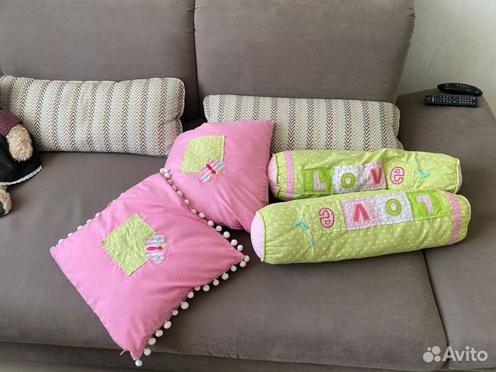 Покрывало, подушки к мебели чилек принцесс