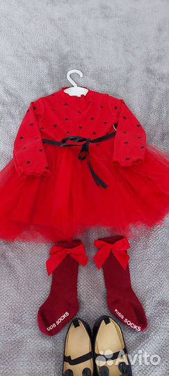 Платье для девочки 80-86