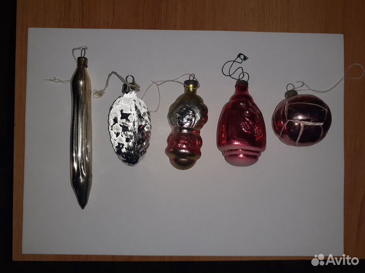 Елочные игрушки СССР