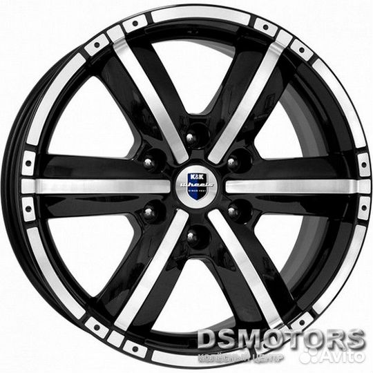 Диски Окинава 8.0/18 6x139.7 ET46 d67.1 алмаз чёрн