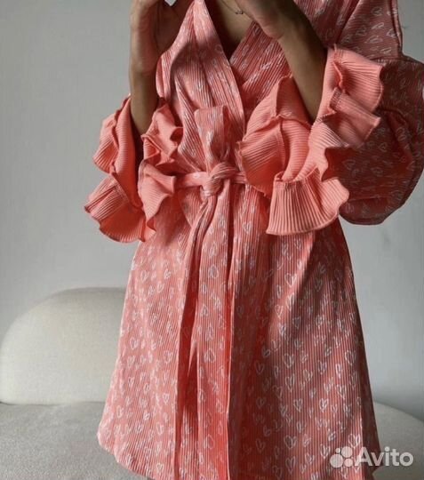 Халат костюм тройка