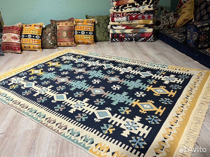 Ковры килим в скандинавском стиле хлопковые