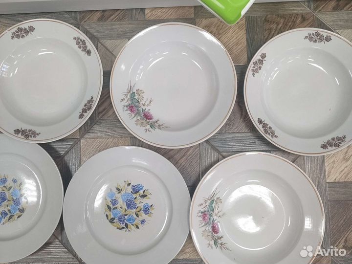 Фарфоровые тарелки СССР
