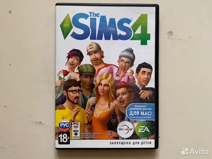 Активированный диск The Sims 4