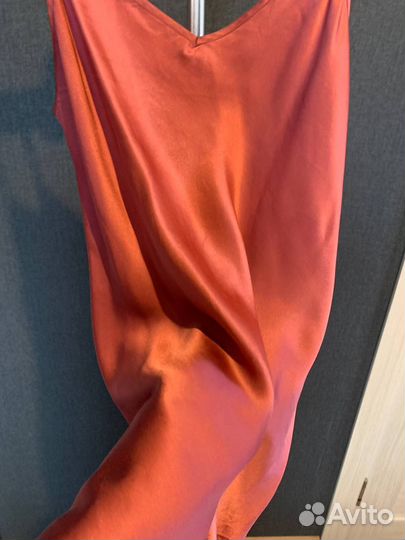 Шелковый топ intimissimi розовый