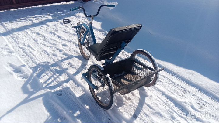Велосипед трёхколёсный для взрослых