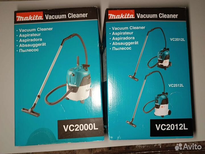 Пылесос vc2512L makita + фильтр