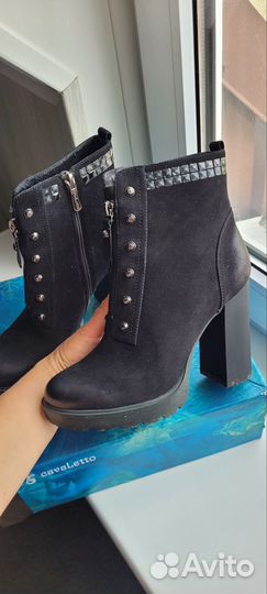 Ботильоны натуральная кожа 38