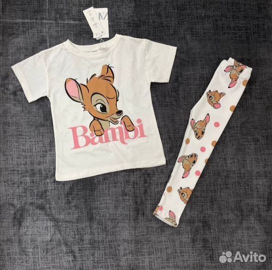 Костюм для девочки с лосинами. Новый.Zara Турция