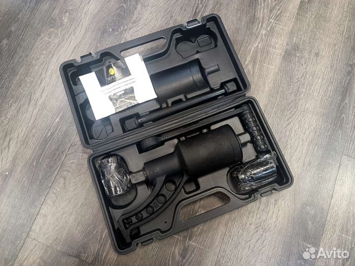 Гайковерт мясорубка Эврика с набором головок