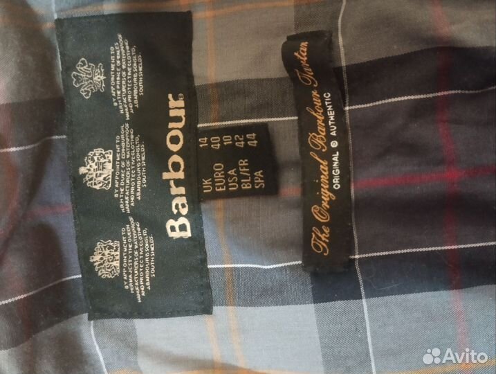 Barbour куртка