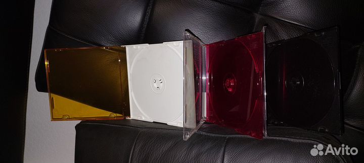 Коробка бокс CD DVD, б/у