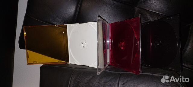 Коробка бокс CD DVD, б/у