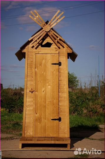 Уличный туалет с установкой SKU005