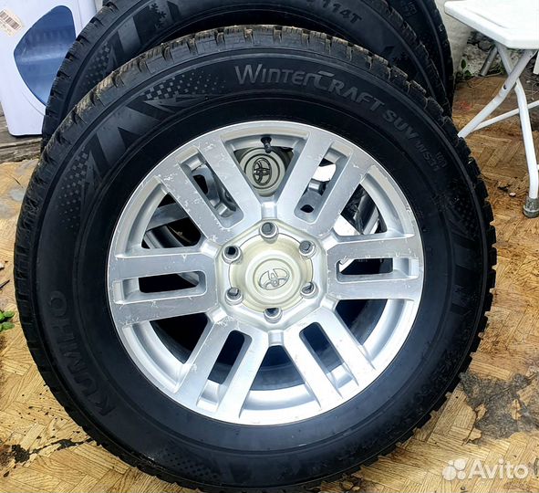 Колёса в сборе на LC prado