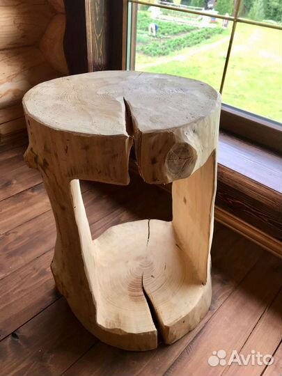 Тумба из дерева, интерьерная тумба