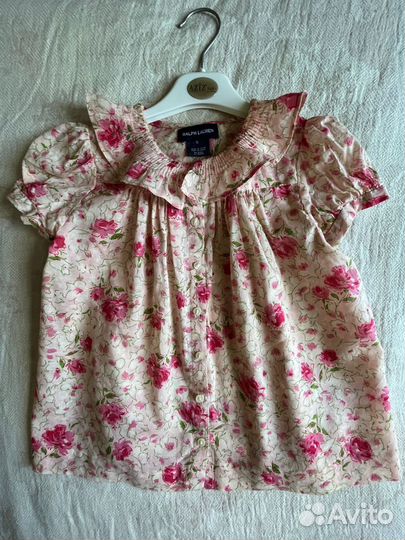 Ralph lauren блузка детская