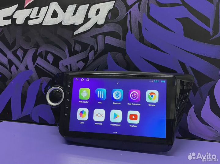 Магнитола Android с Рамкой KIA RIO 3 2011-2017