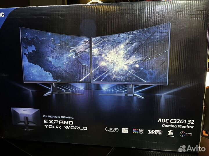 Монитор 144 гц Aoc