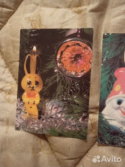 Открытки новогодние СССР