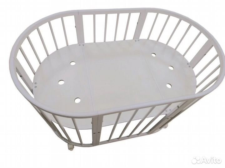 Детская кроватка трансформер с маятником