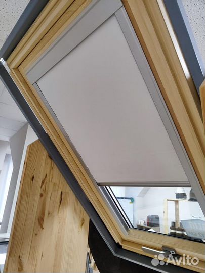 Рулонные шторы на мансардные окна velux, fakro