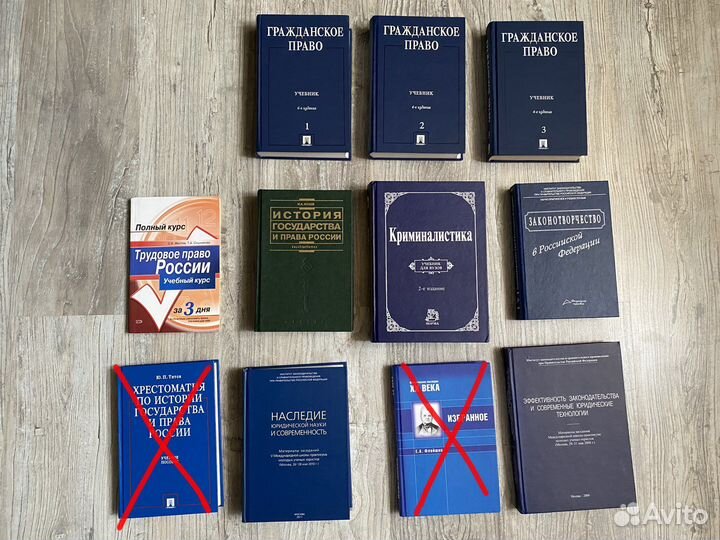 Книги по Юриспруденции и праву