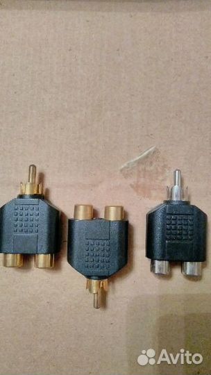 Картридер на 10 карт и переходник RCA