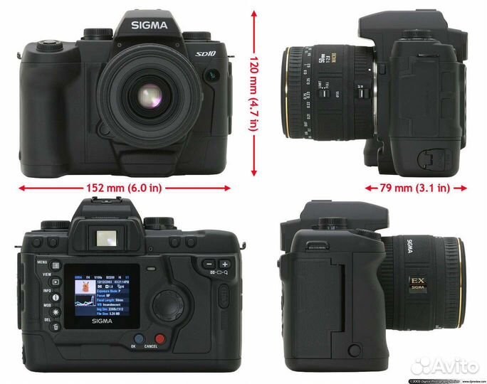 Sigma sd10 + объективы