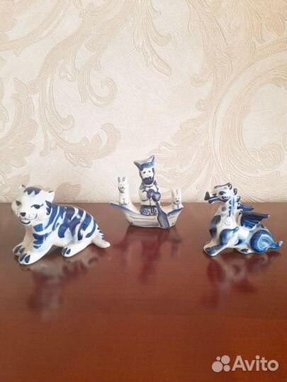 Кувшин с бокалами гжель