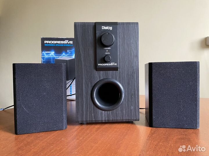 Колонки для компьютера с сабвуфером