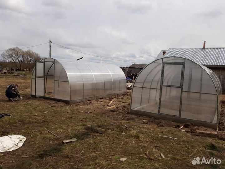 Теплицы из поликарбоната