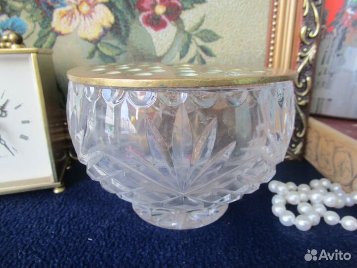 Сервировочная ваза rose bowl T.G.G.C.1991 г Англия