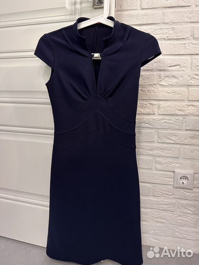 Платье женское синее