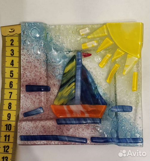 Пепельница муранское стекло